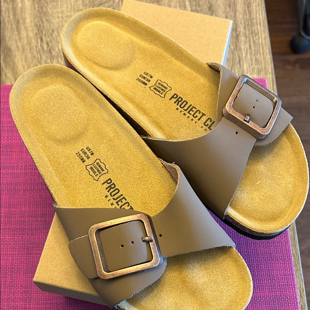 Project Classic Women's Tan Sandals
